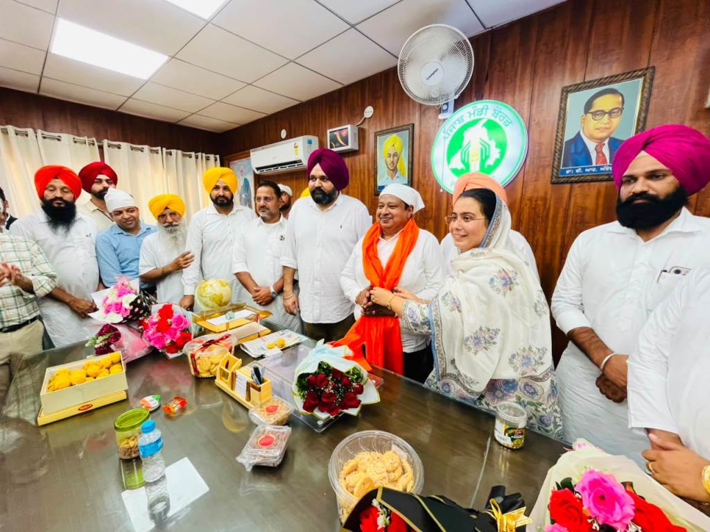 ਵਿਧਾਇਕ ਭਰਾਜ ਦੀ ਹਾਜ਼ਰੀ ਚ ਪਰਦੀਪ ਕੁਮਾਰ ਮਿੱਤਲ ਨੇ ਸੰਭਾਲਿਆ ਮਾਰਕੀਟ ਕਮੇਟੀ ਭਵਾਨੀਗੜ੍ਹ ਦੇ ਚੇਅਰਮੈਨ ਦਾ ਅਹੁਦਾ